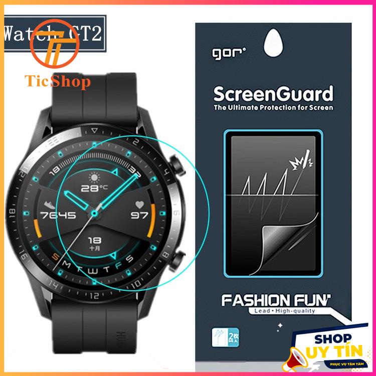BỘ 05 MIẾNG DÁN FILM GOR CHO ĐỒNG HỒ HUAWEI GT3/GT2 46MM VÀ GT3/GT2 42MM