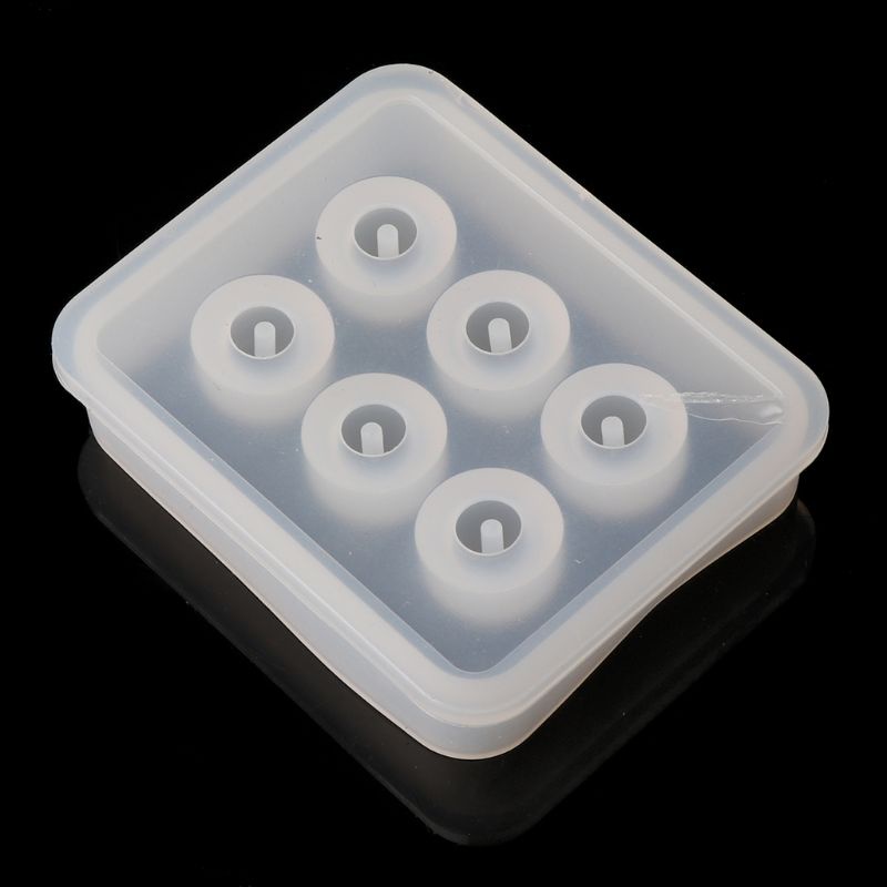 Khuôn Silicone Làm Đồ Trang Sức Hình Quả Cầu Tròn Bằng Nhựa Epoxy Độc Đáo
