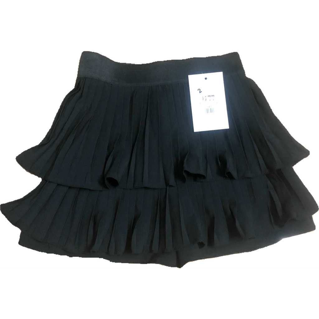 Chân váy ngắn nữ NHẬT LINH chân váy 2 tầng xếp ly dáng xòe cạp chun freesize - CV362