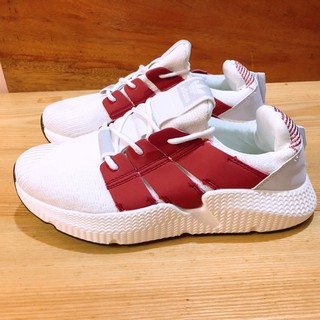 Giày Adidas prophere trắng 3 sọc đỏ tươi