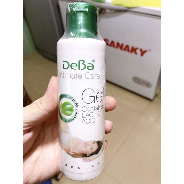 Gel vệ sinh phụ nữ Deba Intimate care 150ml - Dung dịch vệ sinh phụ nữ Deba nhập khẩu từ Bulgaria