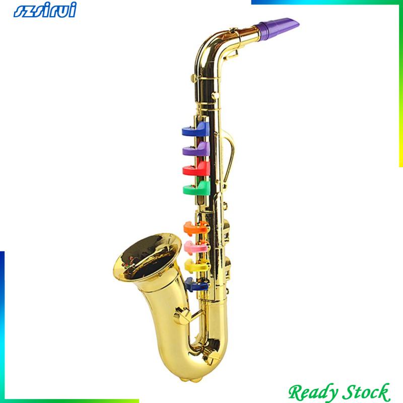 Kèn Saxophone Đồ Chơi 8 Nốt Nhạc Giáo Dục Cho Bé