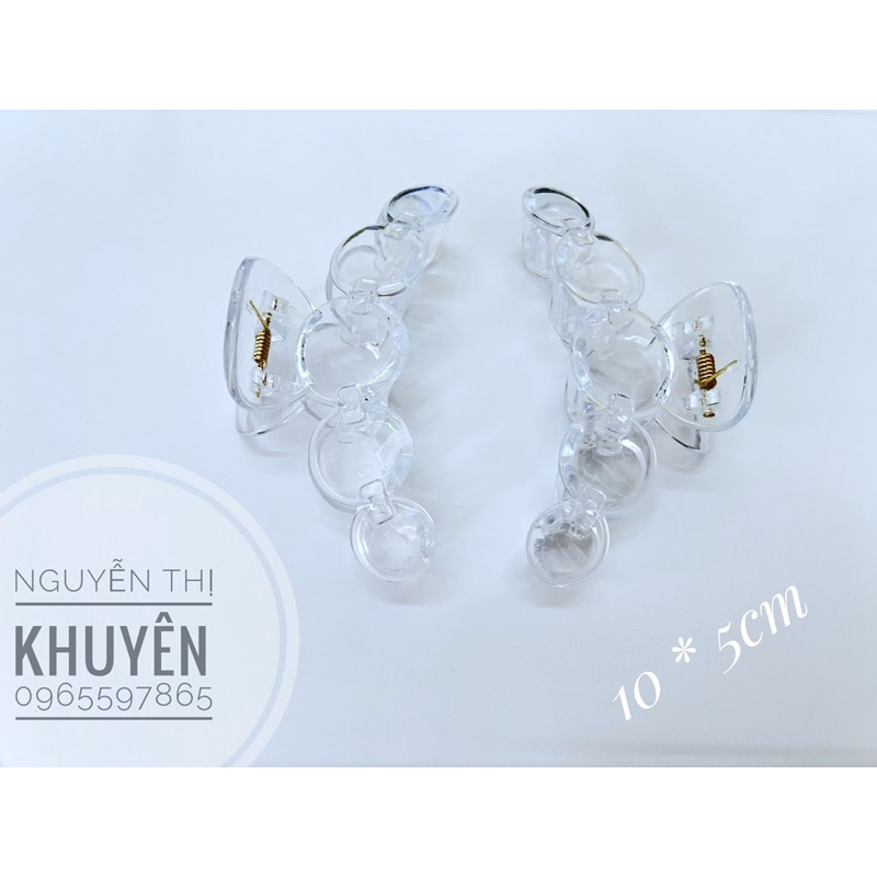 Kẹp càng cua trong hạt tròn sét 2c