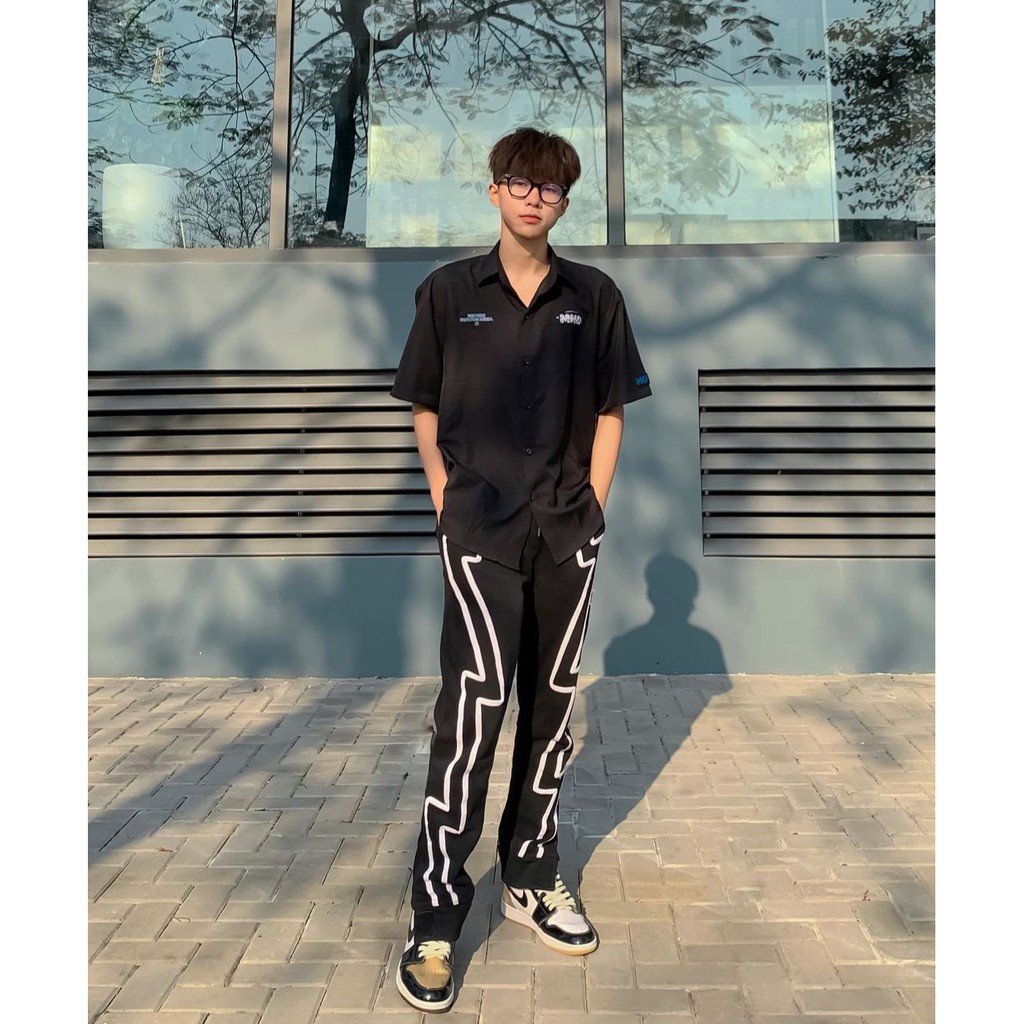 [FULLTAG CHÍNH HÃNG] Áo Sơmi MENDE ROBOT IN LỤA FULLTAG Sơ Mi Lụa Mềm CNK 100% CHUẨN CAO CẤP 1:1 LOCAL BRAND | BigBuy360 - bigbuy360.vn