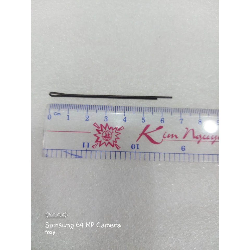 100 cây kẹp tăm đen xẹt mái ,kẹp tóc cô dâu SIZE 5,5 cm / 6,5 cm