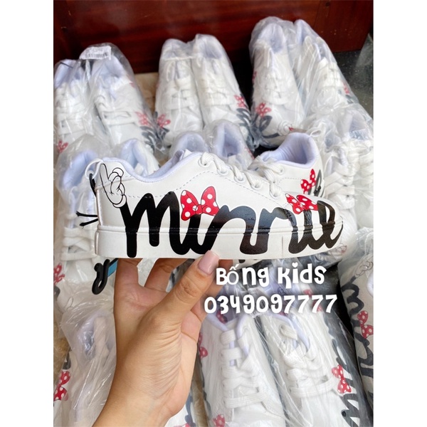 Giày Bé Gái Minnie Trắng Walmart