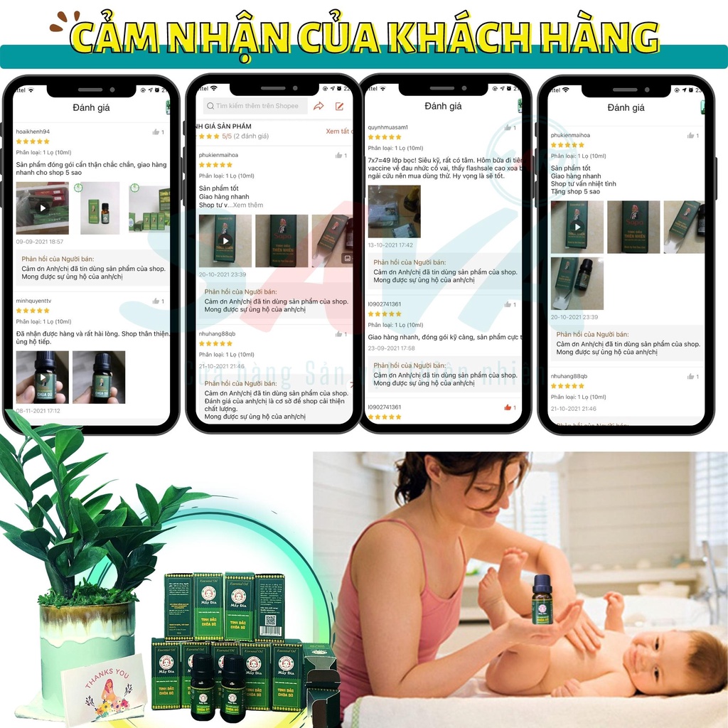 Tinh dầu Chùa Dù phòng cảm cùm 100% tiện dụng gia đình cần có