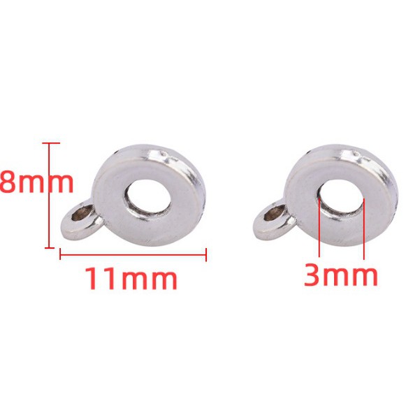 Charm lùa - xỏ ngang : sỉ 50g / gói = 23k [ charm giá rẻ ]
