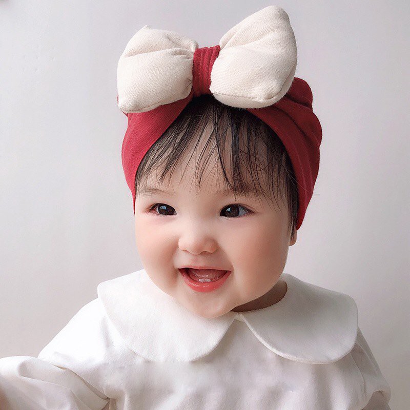 [ MẪU MỚI ] Mũ Turban Dễ Thương Nhiều Màu Sắc Cho Bé Yêu