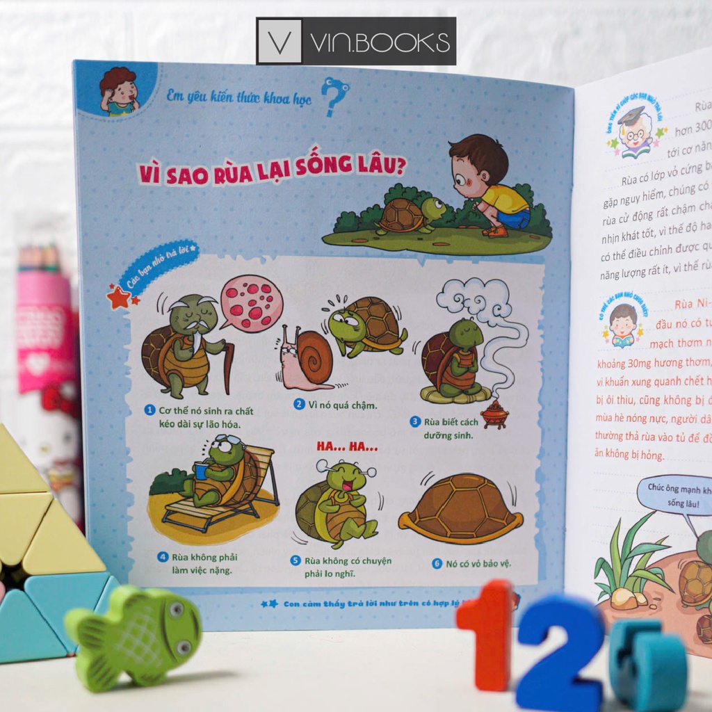 Sách - 10 Vạn Câu Hỏi Vì Sao - Quyển 6 - Em Yêu Kiến Thức Khoa Học