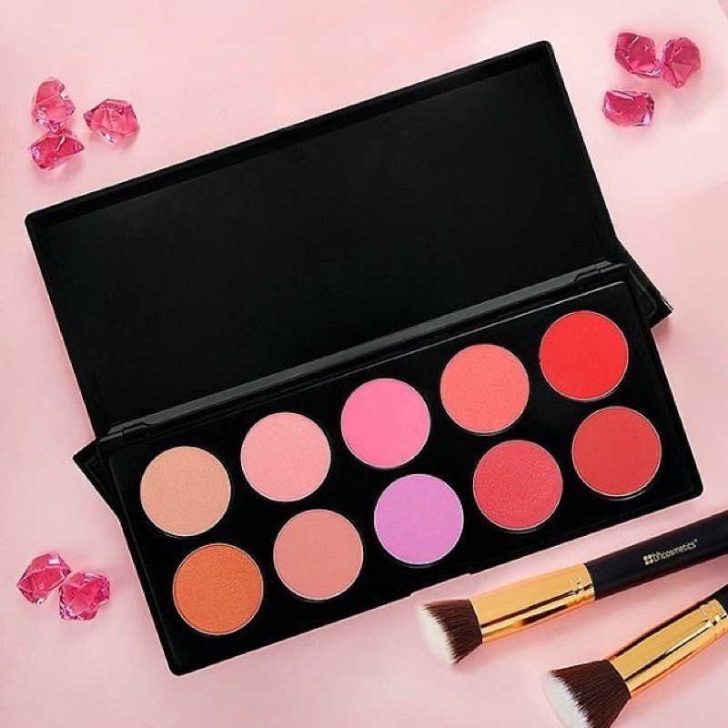 [BILL US] Bảng phấn má 10 ô BH Cosmetics Glamorous Blush / Classic Blush Palette