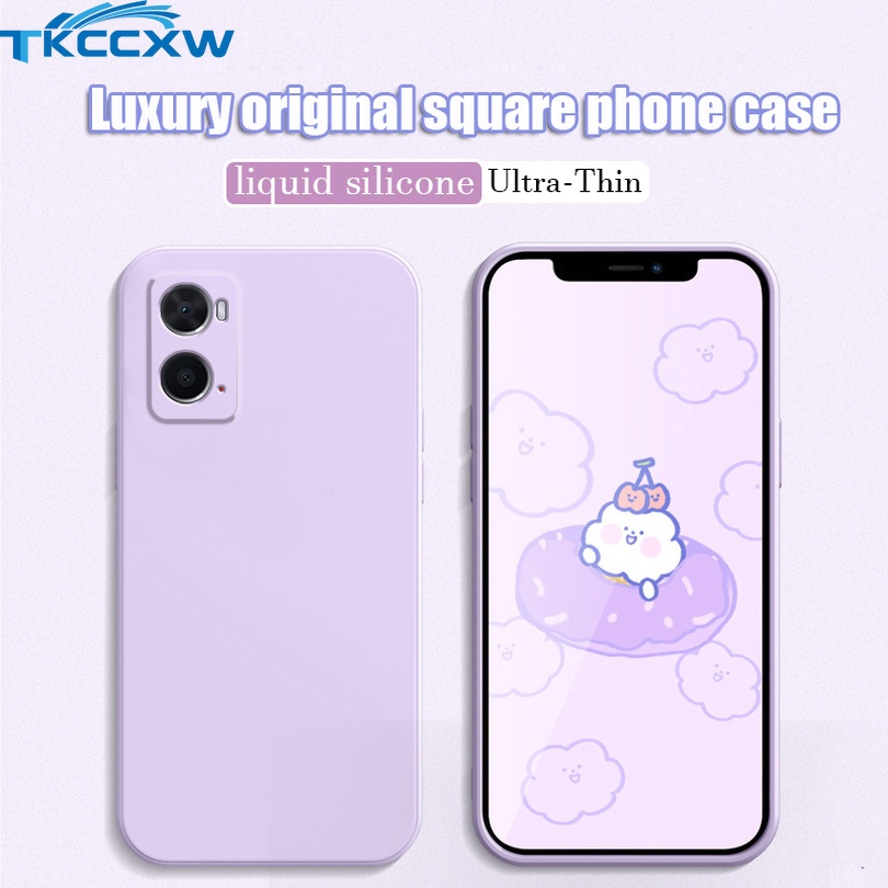 Ốp Điện Thoại Silicon Dẻo Mềm Chống Sốc Bảo Vệ Toàn Diện Cho Oppo A36 A96 A76 A16 A16S A54S