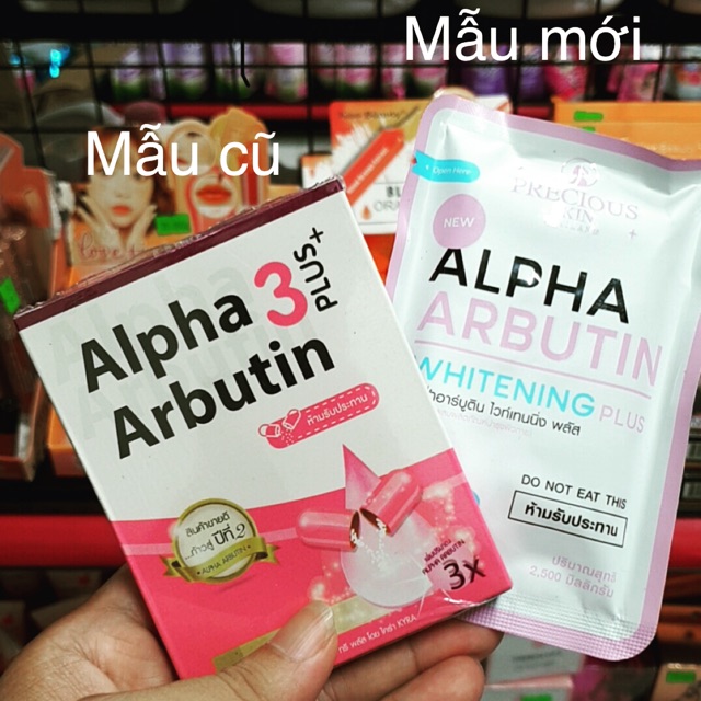 vỉ Alpha Arbutin Collagen Thái