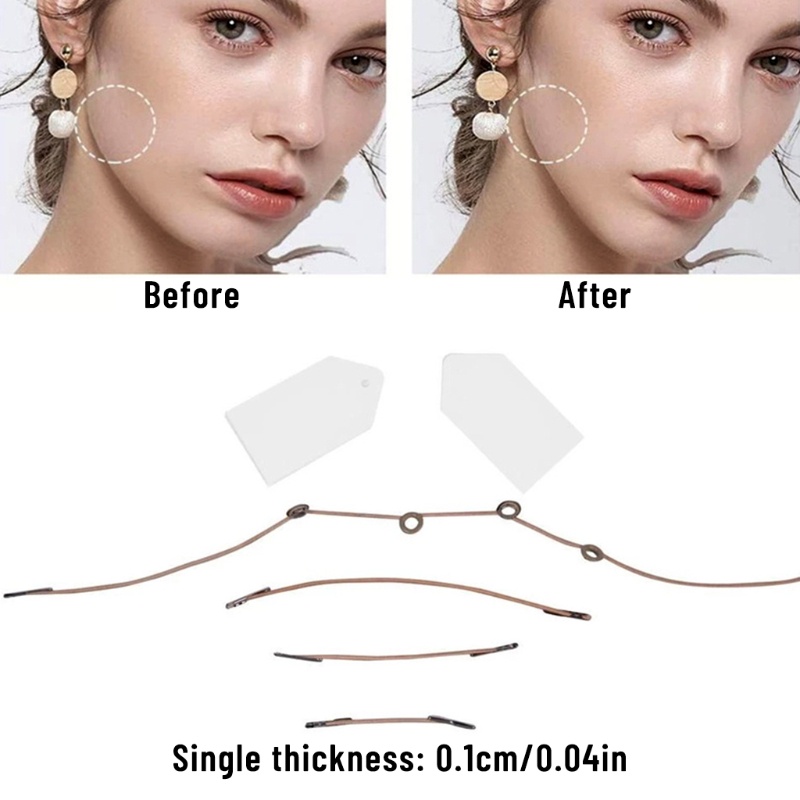 Set 40 Miếng Dán Tạo Khuôn Mặt Chữ V Vô Hình Nhanh Chóng YOUYO