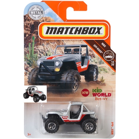 Xe mô hình Matchbox MBX 4x4 FYR27.