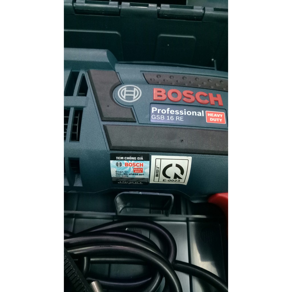 Máy khoan động lực 750W Bosch GSB 16RE Bảo hành điện tử 12 tháng