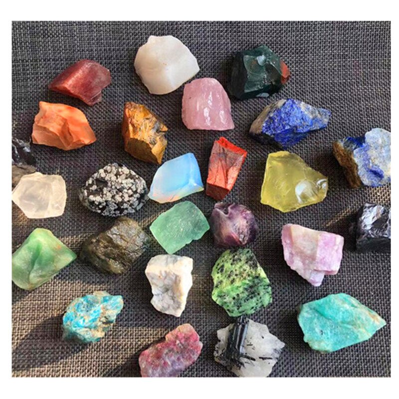 50g Đá Thạch Anh Tự Nhiên Trong Suốt Trang Trí Bể Cá