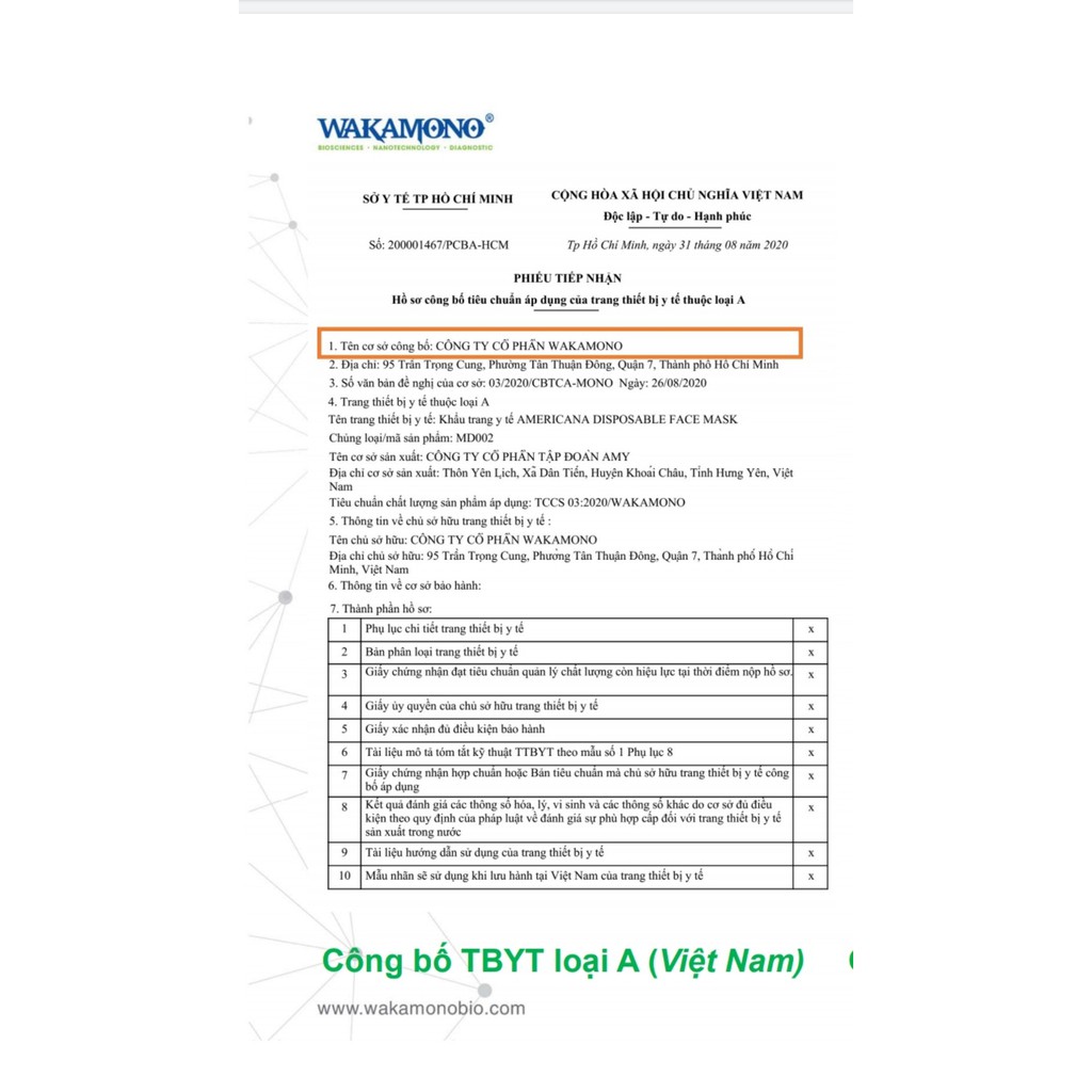 [CHÍNH HÃNG] - 10 CÁI KHẨU TRANG Y TẾ WAKAMONO 04 LỚP AN TOÀN VÀ THỜI TRANG