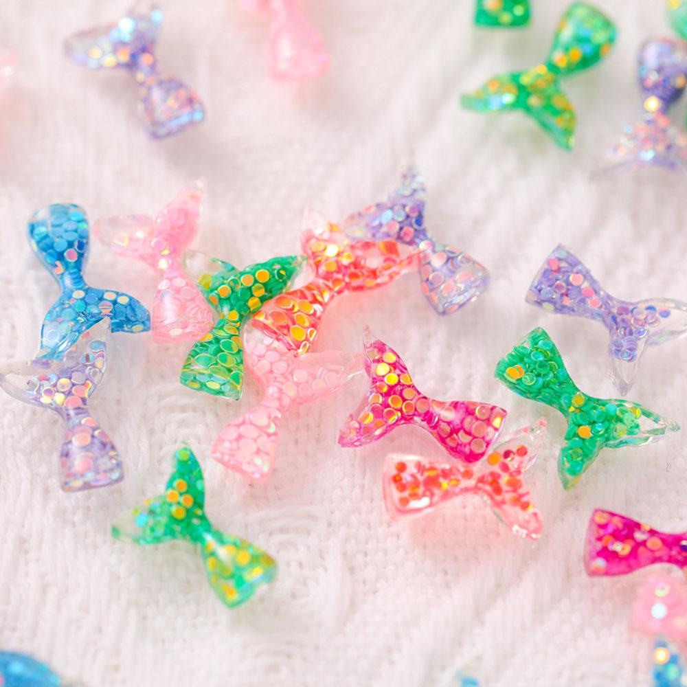 Set 10 Phụ Kiện Trang Trí Móng Tay 3D Dễ Thương