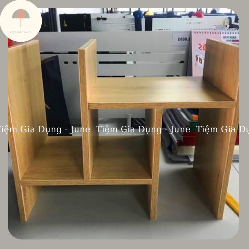 Miễn Ship Kệ sách gỗ để bàn lắp ghép đa năng, giá sách để bàn tiện lợi giá rẻ gỗ MDF chống mối mọt