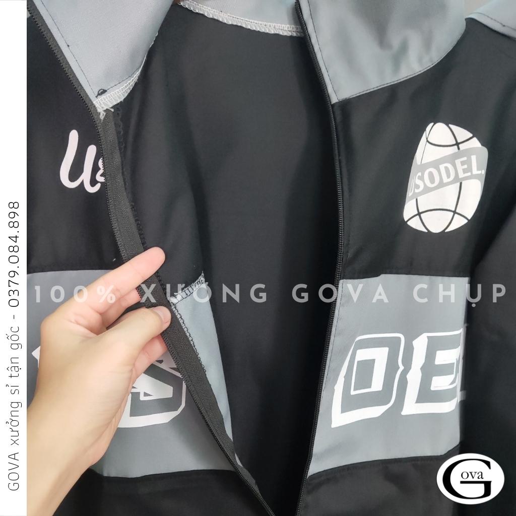 Áo Khoác Kaki USODEL Nam Nữ Ulzzang Unisex 2 Lớp Form Rộng Thể Thao Có Nón Trùm GOVA