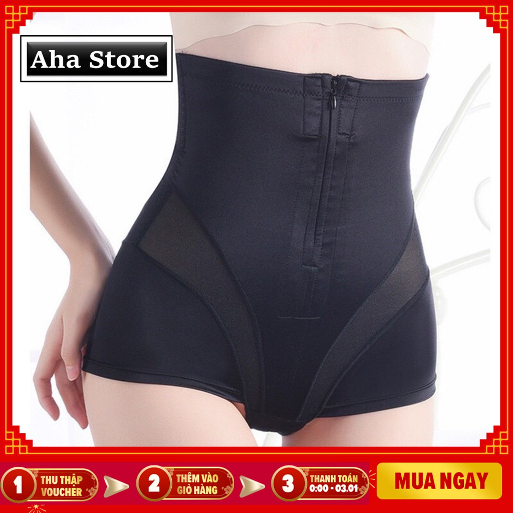 Quần Gen Thun Lưới Nịt Bụng Kéo Khoá Cao Cấp Siêu Giảm Eo, Giảm Mỡ, Chống Cuộn Cao Cấp | BigBuy360 - bigbuy360.vn