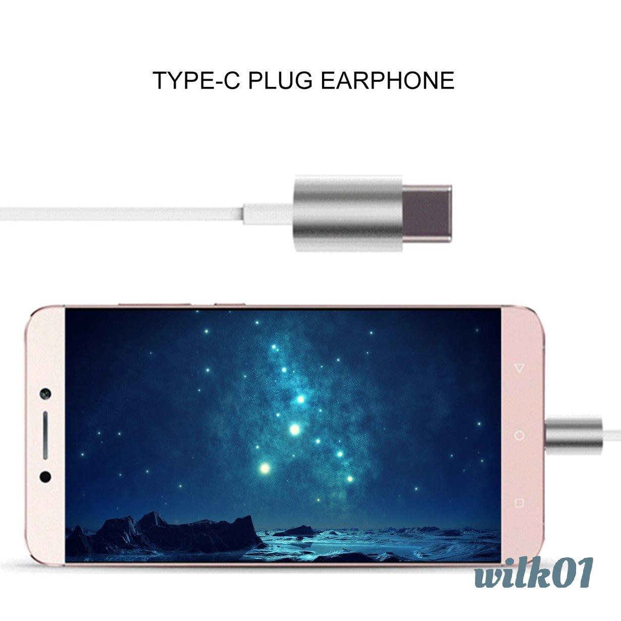 Tai Nghe Nhét Tai Cổng Usb Type-C Bằng Kim Loại Có Mic Cho Letv Wilk01 | BigBuy360 - bigbuy360.vn