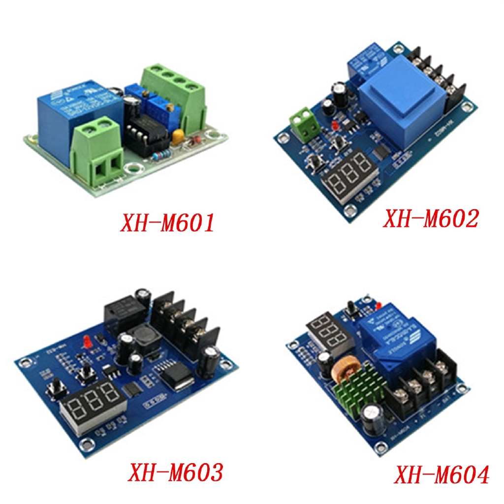 Mô-đun điều khiển bảo vệ bảng mạch Pin Lithium DC 12V 3.7-120V 24V 6-60V XH-M601 XH-M602 XH-M603 XH-M604