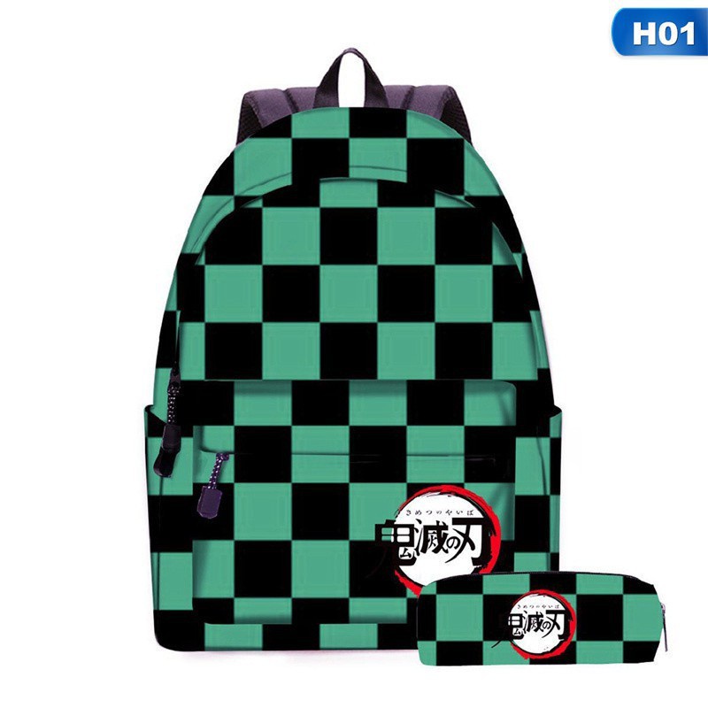 Ba Lô Đi Học Họa Tiết Anime Demon: Kimetsu No Yaiba Xinh Xắn Dành Cho Học Sinh