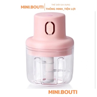 [Bảo Hành Chính Hãng] Máy Xay Sinh Tố MINIBOUTI Máy Xay Mini Cầm Tay Cổng Sạc USB Mang Theo Du Lịch Cực Kỳ Tiện Lợi