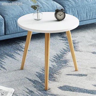 ✓Bàn Cà Phê Mini Hình Tròn Thiết Kế Đơn Giản Hiện Đại Phong Cách Bắc Âu