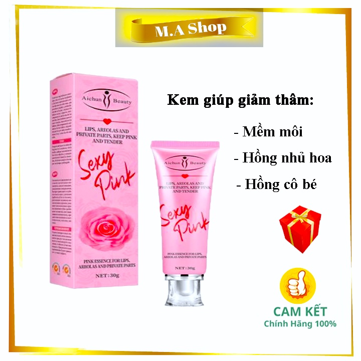 Kem hồng vùng kín - hồng nhũ hoa - hồng môi - M.A Shop