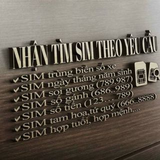 Bán sim mobifone giá cả phải chăng