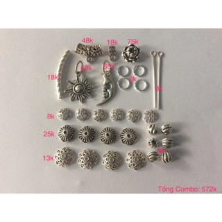 Combo charm bạc s925