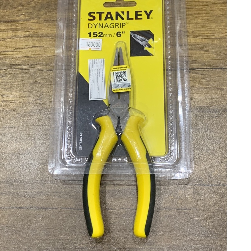 [HÀNG CHÍNH HÃNG MỚI MỚI 100%] 6'' KÌM (KỀM) MŨI NHỌN STANLEY STHT84073-8