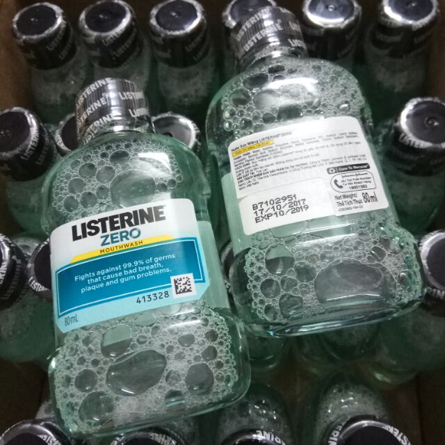 Nước súc miệng Listerine Cool Mint 80ml