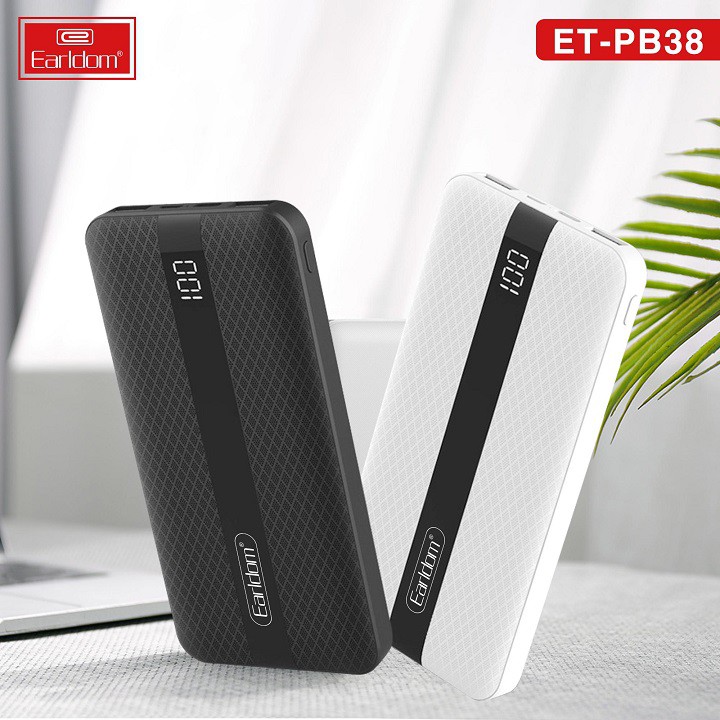 Sạc dự phòng Earldom ET-PB38, 10.000Mah