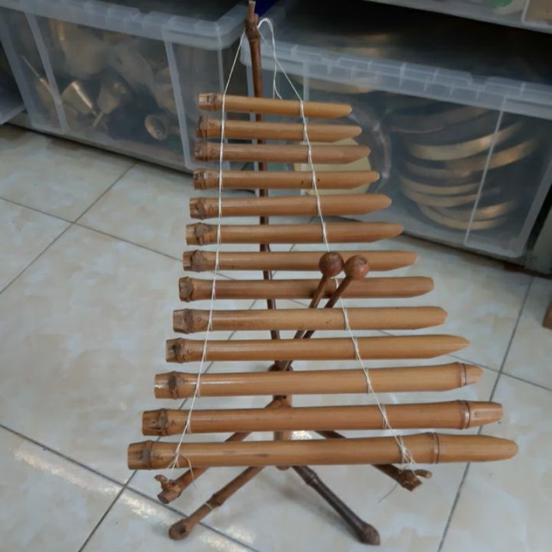 Đàn t'rưng trúc 13not