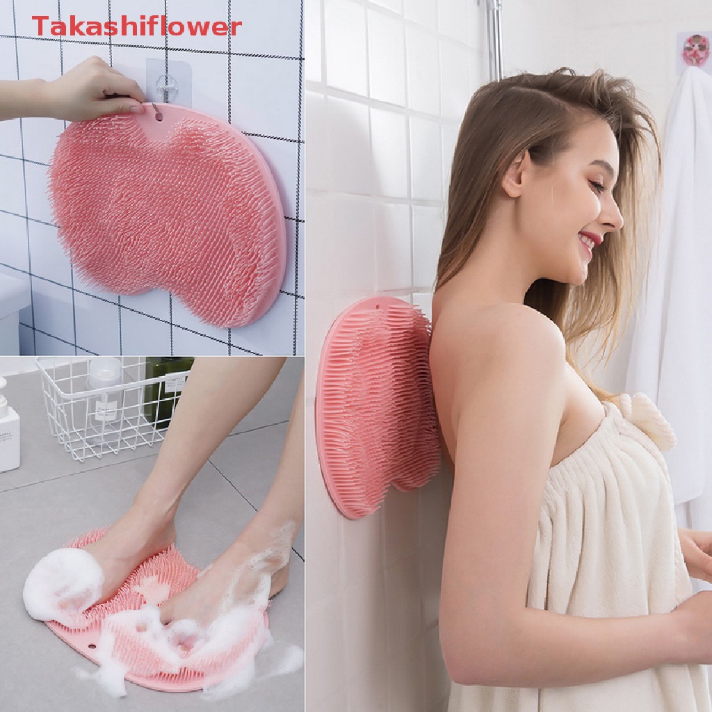Bàn Chải Chà Lưng massage Chân Chống Trượt Tiện Dụng Cho Phòng Tắm