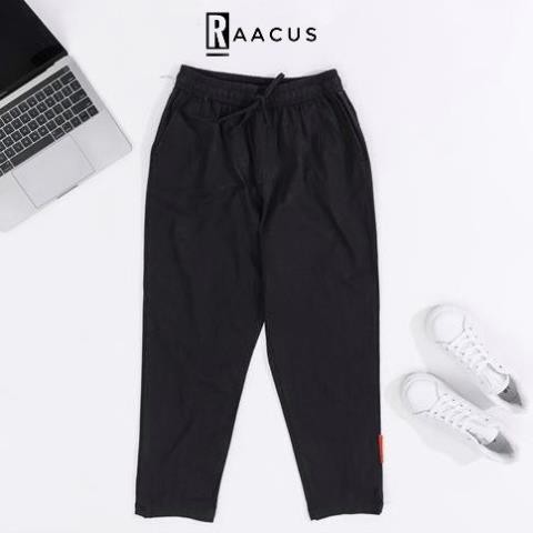 Quần nam baggy chất đũi dáng suông, quần baggy nam thể thao unisex ống rộng thời trang cao cấp  RAACUS – Q020 ་