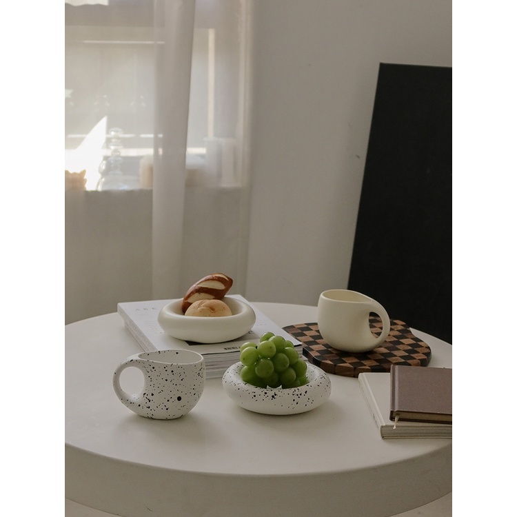 Bộ cốc cà phê tách đĩa ăn tối kiểu Bắc Âu Bộ - HYHY HOME DÉCOR