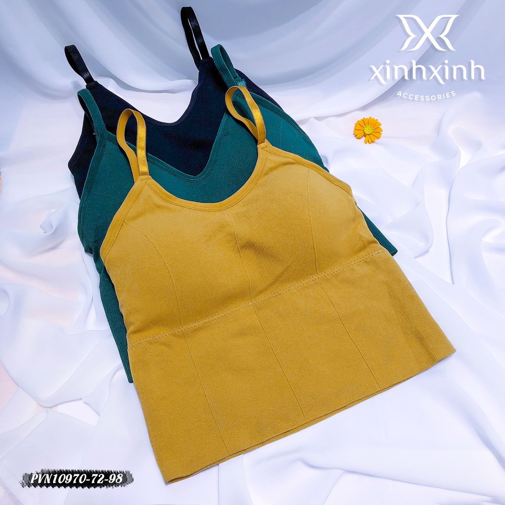 Áo Bra gân đệm trái tim nâng ngực - Xinh Xinh Accessories
