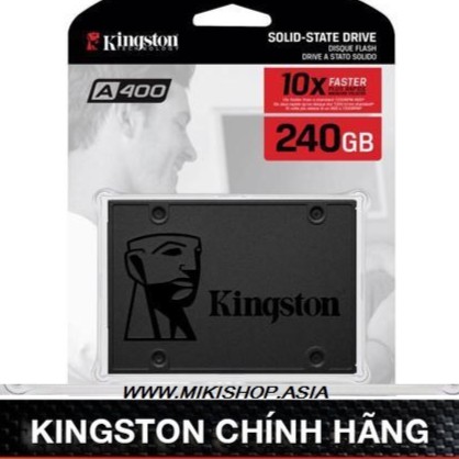 [Mã ELMS5 giảm 7% đơn 300K] (Vĩnh Xuân PP) Ổ cứng SSD Kingston A400 240GB SATA 3