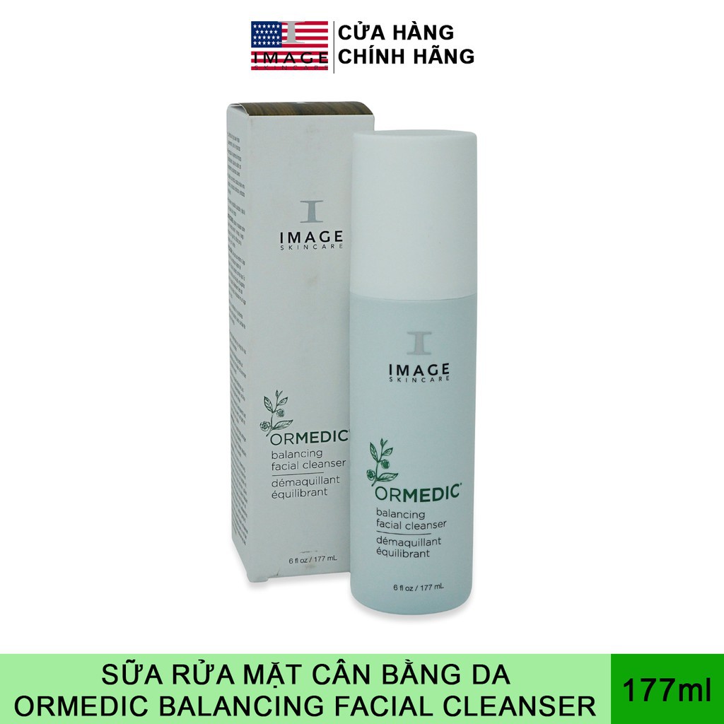 Sữa Rửa Mặt Cân Bằng Da Image Skincare Ormedic Balancing Facial Cleanser 177ml