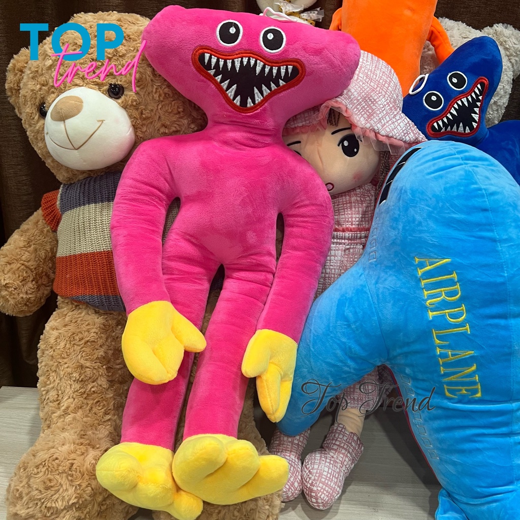 Huggy Wuggy nhồi bông nhân vật game Poppy Playtime SIZE 35-45-65CM lông mịn, gấu nhồi bông cho bé - Top Trend