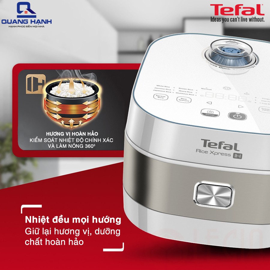 Nồi cơm điện cao tần 1.5L Tefal RK762168 [Hàng chính hãng] | BigBuy360 - bigbuy360.vn