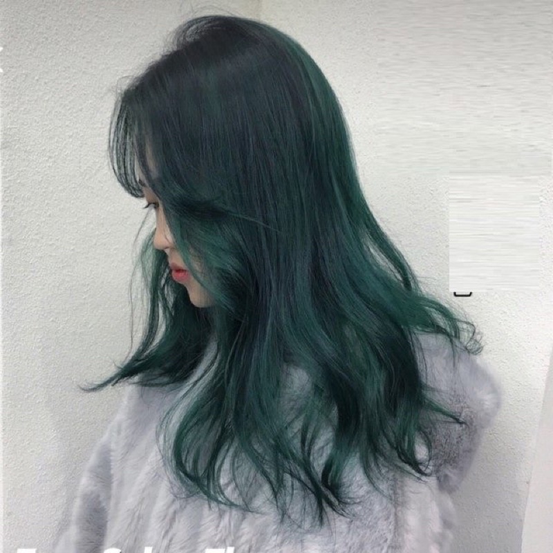 Tuýp Thuốc Nhuộm Màu Xanh Rêu Đá 44.222 Tplus Dark Green Hair Dye