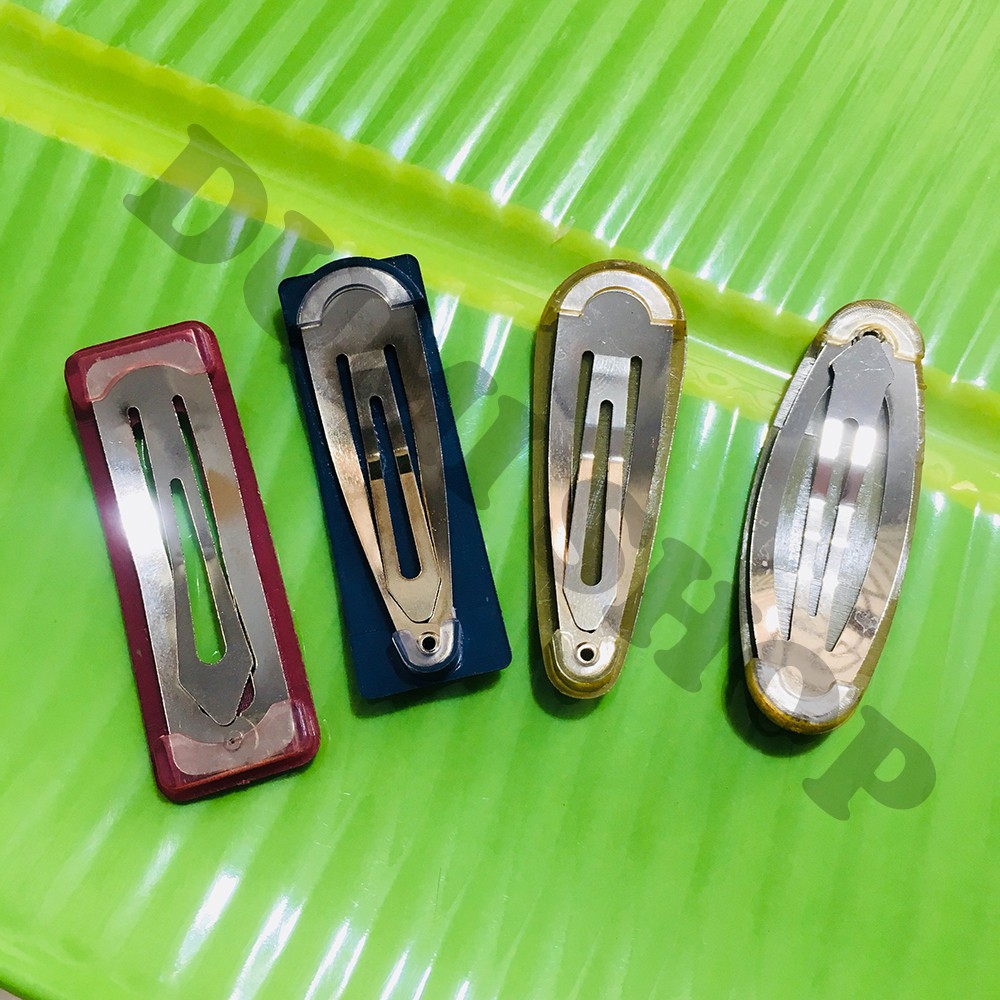 Túi Zip 20 Kẹp Mái Nhiều Màu Sắc Đơn Giản Cho Bé Yêu - Dumi Shop