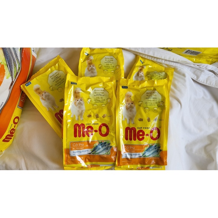 Combo 5 gói x 350g thức ăn hạt MeO dành cho mèo trưởng thành