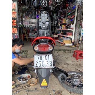 Cảng Sau MiO Gắn Sirius
